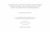 Carotinoide und Sauerstoff: Antioxidative Eigenschaften ... · Carotinoide und Sauerstoff: Antioxidative Eigenschaften von aromatischen und nicht-aromatischen Xanthophyllen Inaugural-Dissertation