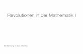 Revolutionen in der Mathematik I - Peoplehalorenz/4students/Begleitseminar/Kuhn.pdf · Paradigmen und disziplinäre Matrix Der gemeinsame Hintergrund einer wissenschaftlichen Community