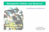 Biologische Waffen und BioterrorBiologische Waffen und ...109.205.171.104/~thomas/eth/5_semester/umwelthygienische_mikrobiologie... · Biologische Waffen –Biologische Waffen –BBlick