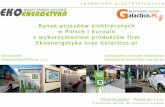 Rynek pojazdów elektrycznych w Polsce i Europie z ... · T R A N S P O R T E L E C T R I F I C A T I O N Profil firmy Infrastruktura do ładowania pojazdów elektrycznych Publiczne