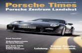 1112 Landshut 116021 - porsche-stadt.de · Porsche Times Prinzip Porsche. Leistung. Technik. Umwelt. Ausgabe November/Dezember 2007 Event Vorschau Weihnachtsgeschenke für Ihren Porsche