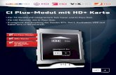 CI Plus-Modul mit HD+ Karte - produktinfo.conrad.deproduktinfo.conrad.de/...an-01-de-CI_PLUS_MODUL_INKL_HDpl_KARTE.pdf · Installation des CI Plus-Moduls in zwei Schritten Schritt