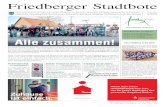 Friedberger Stadtbote #370 2017 · nen gibt es einen Oxi, das Plüschtier des Wittelsbacher Land Vereins, und einen Korb mit regionalem Gemüse. Einsendeschluss ist der 30. Juni.