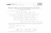 Klausurenkurs zum Staatsexamen (SS 2015): Lineare Algebra ...schoerne/examen-s15/s15-lv-la01.pdf · 1.2Fur das gegebene lineare Gleichungssystem 3x 1 2x 2 6x 3 + 4x 4 = 5 x 1 + 2x