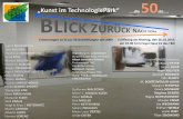 „Kunst im TechnologiePark“ 50ste BLICK Z CK NAC VO Blick zurück nach Vorn.pdf · Unseres Wissens ist „Kunst im TechnologiePark“ die noch einzig kontinuierliche Kunstaktivität