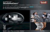 StabiloGen - careshop.de · Peripheral arterial disease (PAD), lymphatic drainage disorders and indis- tinct soft tissue swellings remote from the applied aid, sensory loss and blood
