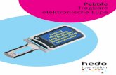 Pebble Tragbare elektronische Lupe - hedo.de Prospekte/Pebble.pdf · Tragbare elektronische Lupe Pebble low vision w vision esen Sie Etikettengrößerung.0x eise.