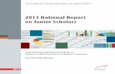 2013 National Report on Junior Scholars - buwin.de · Medicine Agrarwissenschaften Geistes- und Sozialwissenschaften Verarbeitendes Gewerbe Freiberufliche, wissenschaftliche und technische