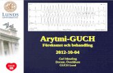 Arytmi-GUCH - med.lu.se · TCPC kan medföra högre risk för sinus nod dysfunktion / bradyarytmier. Arytmologi - GUCH / Problemets omfattning Carl Meurling. Fontan postoperativa