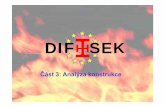 DIF SEK - people.fsv.cvut.czpeople.fsv.cvut.cz/www/wald/fire/difisek/CZ_CZ/WP3-CZ_CZ_PP.pdf · Chování konstrukce při požáru ¾Zvýšení teploty Îteplotní roztažnost + snížení