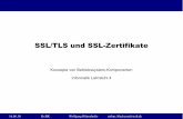 SSL/TLS und SSL-Zertifikate - cs.fau.de · Konzept und Entwicklung Der SSL Handshake. 16.06.10 KvBK Wolfgang Hüttenhofer sethur_blackcoat@web.de 9 SSL-Zertifikate Verwendet für