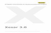 Xesar 3 - evva.com · Dieses Dokument dient zur Unterstützung der Projektierung von Xesar 3.0 Anlagen. Es umfasst 3 Teile.