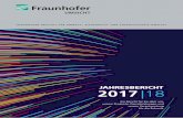JAHRESBERICHT 2017 |18 - umsicht-suro.fraunhofer.de · technik. Die Nachhaltigkeitsstrategie ist bei Fraunhofer UMSICHT als Ganzes entstanden und verankert. Die Nachhaltigkeitsstrategie