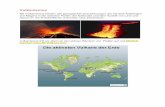 Vulkanismus - homepage.univie.ac.at · Vulkanismus Mit Vulkanismus werden alle geologischen Erscheinungen, die mit d von Magma in die obersten Partien der Erdkruste und dem Austritt