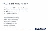 BROSE Systeme GmbH¤sentation_BROSE.pdf · Elektronik Entwicklung EMV Troubleshooting Qualitätssicherung Softwareerstellung Layouterstellung. BROSE Systeme GmbH · Motzener Str.