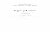 Fourier- und Laplace- Transformationafomusoe/SS2012/Mathe/fourier-laplace_Skript.pdf · Zentrum Mathematik an der Technischen Universit¨at M ¨unchen Fourier- und Laplace-Transformation