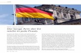 Wohin steuert Europa? Der lange Arm der EU reicht in jede ... DFZ_7-8_14.pdf · in sozialen und gesundheitspolitischen Fragen angedacht“, ist er überzeugt. Mobilität von Medizinern