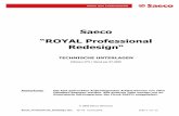 Saeco “ROYAL Professional Redesign“ · Royal_Professional_Redesign.doc ED 05 01/07/2005 Seite 6 von 12 Pos. Art.-Nr. Bezeichnung Pos. Art.-Nr. Bezeichnung 1 842503671 Teflonschlauch