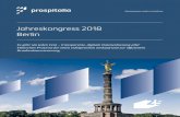 Jahreskongress 2018 Berlin - prospitalia.de · Gemeinsam mehr erreichen Jahreskongress 2018 Berlin Es geht um jeden Cent – transparente, digitale Datenerfassung aller klinischen