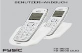 BENUTZERHANDBUCH - hesdo.nl · für das FSK-System, das von der belgischen PTT und den niederländi-schen und belgischen Kabelgesellschaften angeboten wird, soweit sie Telefondienste