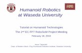Humanoid Robotics at Waseda University - file.upi.edufile.upi.edu/Direktori/FPMIPA/JUR._PEND._FISIKA/196302071991031... · 第25回日本ロボット学会学術講演会 2007年9月14日