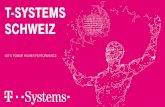 Der Telekom PowerPoint-Master - t-systems.com · T-Systems Schweiz –Unternehmenspräsentation 27.03.2019 2. AGENDA. T-SYSTEMS ALS TEIL DER DEUTSCHEN TELEKOM AG. T-SYSTEMS SCHWEIZ.