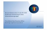 Konzerndatenschutz in der DS-GVO Praktische Umsetzung in ... · Indikator zur Priorisierung wesentlicher Themen- Forts. Timo Ahland - BvD+LfDI BW Herbstkonferenz, Stuttgart 26.10.2017