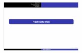 Hashing - ibr.cs.tu-bs.de12.pdf · 4/33 Hashing Hashfunktionen Kollisionen Ausblick Uberblick¨ Aufgabe Realisierung Hashing Hashing - Menge U potentieller Schl¨ussel sehr groß,