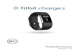 Fitbit Charge 2 Product Manual 1.0 SWE R - avkomponentti.fi · samlas in till din Fitbits instrumentpanel. Det är här som du kan sätta upp mål, analysera historiska data, identifiera