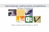 Upravljanje softverskim projektima - rti.etf.bg.ac.rs · Upravljanje projektom • Nakon kreiranja plana projekta, projekatom se mora upravljati u toku izvršenja. • Kroz kritičkureviziju