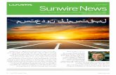 SunwireNews News/Autumn 2015/Luvata... · 01 Sunwire ®News خريف 2015 Sunwire® News كتبه مايكل نوردجرين كان لصناعة الطاقة الشمسية نصيبًا