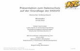 Präsentation zum Datenschutz auf der Grundlage der DSGVO · Datenschutzpräsentation nach DSGVO Deutscher Schützenbund, Lahnstr. 120, 65195 Wiesbaden 3 von 80 Grundrechtecharta