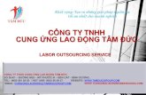 CÔNG TY TNHH CUNG ỨNG LAO ĐỘNG TÂM ĐỨCchothuelaodongbinhduong.com/wp-content/uploads/Profile-cong-ty-Tam-Duc..pdf · Công ty TNHH Thực Phẩm Orion Vina Công nhân bốc