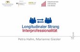 Petra Hahn, Marianne Giesler - Startseite - HRK nexus · Was ist Interprofessionalität bzw. Interprofessionelle Zusammenarbeit? ….wenn mehrere Gesundheitsfachpersonen mit unterschiedlichem