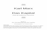 Karl Marx Das Kapital · h Karl Marx Das Kapital Kritik der politischen Ökonomie h Buch 2: Der Zirkulationsprozeß des Kapitals Herausgegeben von Friedrich Engels Vorwort Das zweite