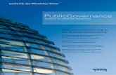 Public Governance Frühjahr 2011 Rekommunalisierung in der ... · zentrum Öffentliche Wirtschaft und Da-seinsvorsorge der Universität Leipzig nachgegangen und hat eine Stu die durch-geführt,