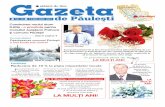 Gazeta - comunapaulesti.ro 39_februarie 2012.pdf · ta, integral, impozitele locale pentru anul 2011, pânã la data de 31 martie vor beneficia de o reducere de zece la sutã din