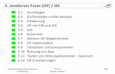 5. JavaServer Faces (JSF) / JEE - home.edvsz.hs-osnabrueck.dehome.edvsz.fh-osnabrueck.de/skleuker/WS15_KbSE/WS15KbSE_Teil6.pdf · Prof. Dr. Stephan Kleuker Komponentenbasierte Software-