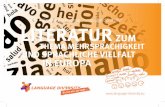 Unsere Kampagne „language diversity“ LITERATUR ZUMlanguage-diversity.eu/wp-content/uploads/2014/09/4_Unsere-Kampagne... · van onze taal, vanaf de vroegste stadia tot het moderne
