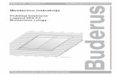 Montavimo instrukcija - buderus.lt · Turinys 2 Montavimo instrukcija Logasol SKS 4.0 Montavimas į stogą • Leidimas 04/2006 Dėl nuolatinio gaminių tobulinimo galimi techniniai
