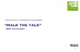 “WALK THE TALK” - BASF Polyurethanes... · 4 MDI Mögliche Gefahren Gesundheitsschädlich beim Einatmen Reizt die Augen, die Atmungsorgane und die Haut Sensibilisierung durch