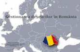 Gestionarea deșeurilor în România - econet-romania.com · Gestionarea durabil ăa deșeurilor ... Gestionare a Deseurilor șiProgramul Naționalde Prevenire a GenerăriiDeșeurilor.