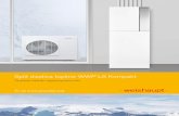 Split dizalica topline WWP LS Kompakt - grijanje-klima.com · Pregled prednosti • Integrirani spremnik pitke vode zapremine 165 litara • Intuitivni uređaj za rukovanje sa zaslonom