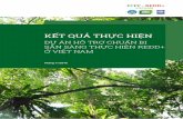 KẾT QUẢ THỰC HIỆN - vietnam-redd.org projects/FCPF Project/Ban... · hoạt động bảo vệ và phát triển rừng và các hoạt động ưu tiên về hạn chế