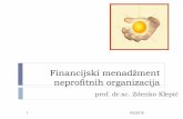 Financijski menadžment neprofitnih organizacija - ef.sum.baef.sum.ba/sites/default/files/nastavni-materijali/financiranje.pdf · Financijski menadžment 3 6/2/2016 Temeljni dugoročni