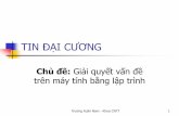 TIN ĐẠI CƯƠNG - txnam.net Giang/Tin Dai Cuong 2014...Đã có bản dịch tiếng Việt ... Điểm bài tập (20%) Điểm kiểm tra giữa kì (20%) Điểm kiểm tra cuối