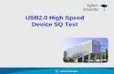 USB TEST DEVICE SQ TEST - cn.training.keysight.comcn.training.keysight.com/ktu/lab/download/2011_H1/usb20 device.pdf · 使用仪器 • 9000系列示波器（90000系列），usb测试软件n5416a