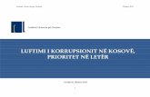 LUFTIMI I KORRUPSIONIT NË KOSOVË, PRIORITET NË LETËRkli-ks.org/wp-content/uploads/2018/09/1.-FINAL-Lufta-kunder-korrupsion... · Korrupsioni vazhdon të mbizotëroj në shumë