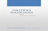 Politicka sociologija - Skripta - prof.dr Zoran ... · kulture ili sociologije porodice i vršnjačkih grupa, fokus je na putevima i procesima uticaja organizacija civilnog društva