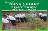 NÔNG NGHIỆP - lcasp.org.vnlcasp.org.vn/uploads/kien-thuc/chuyen-de-tap-chi-nong-nghiep-2017.pdf · NÔNG NGHIỆP - lcasp.org.vn